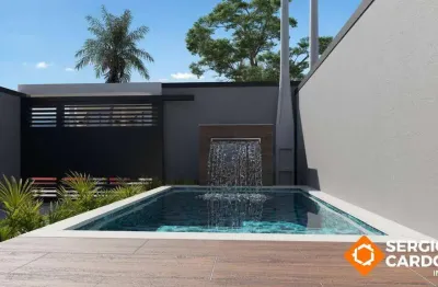 Casa nova moderna e otima localização! piscina e espaço gourmet - itanhaem