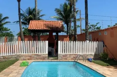 Sobrado em condomínio fechado pé na areia! 2 quartos com sacada vista mar!