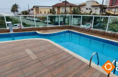 Apartamento com vista pro mar! com piscina e portaria 24h - centro itanhaem