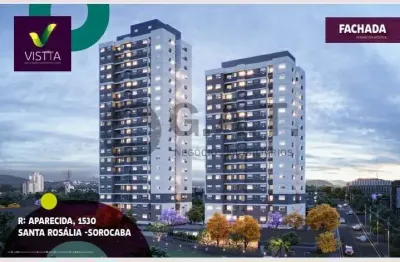 Apartamento à venda no edifício vistta santa rosalia - sorocaba/sp