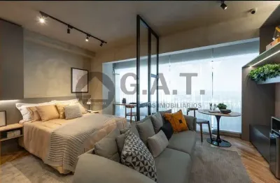 Flat com 1 quarto à venda na Pompéia, São Paulo 