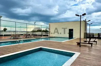 Apartamento para locação em sorocaba-sp, bairro boa vista: 2 quartos, 1 suíte, 1 sala, 3 banheiros, 2 vagas, 70m². venha conferir!