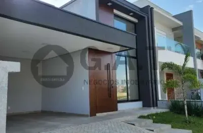 Imperdível casa em condomínio de alto padrão em sorocaba-sp, 3 quartos, 3 suítes, 2 salas, 1 banheiro, 4 vagas, 163,50m²!