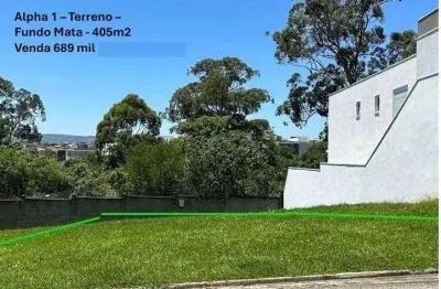 Terreno em condomínio à venda, no condomínio alphaville nova esplanada 1, em votorantim, alphaville nova esplanada, 405m²