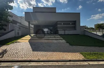 Luxuosa casa em condomínio à venda em votorantim-sp - alphaville nova esplanada  3 quartos, 3 suítes, 2 salas, 4 banheiros, 4 vagas, 268,26m².