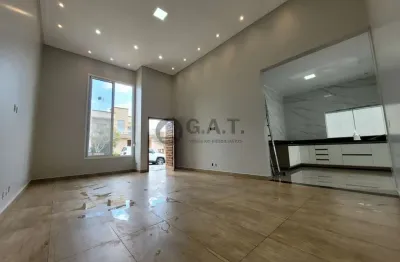 Casa em condomínio de luxo em sorocaba -sp, 3 quartos, 2 suítes, 2 salas, 2 banheiros, 4 vagas, 177m².