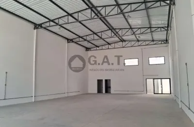 Galpão comercial de 280m² com 4 vagas de garagem para locação em araçoiaba da serra-sp, residencial primavera