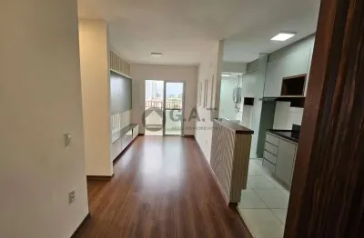 Apartamento para locação no jardim são carlos, sorocaba-sp: 2 quartos, 1 suíte, 2 salas, 1 banheiro, 1 vaga de garagem, 60m²!