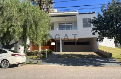 Aluguel de casa em condomínioaldeia da serra de luxo em votorantim-sp: 4 quartos, 2 suítes, 3 salas, 1 banheiro, 4 vagas, 270m².