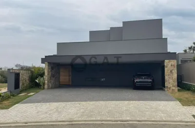 Casa de luxo em condomínio - alphaville nova esplanada, votorantim-sp: 4 quartos, 4 suítes, 3 salas, 5 banheiros, 4 vagas, 400m².