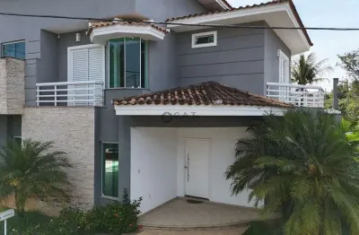 Casa no condomínio aldeia da mata para locação em votorantim-sp. 4 quartos, 4 suítes, 2 salas, 3 banheiros, 4 vagas de garagem, 526,71 m² de área