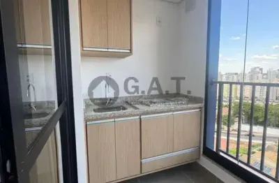 Apartamento para locação no parque campolim, sorocaba-sp: 1 quarto, 1 sala, 2 banheiros, 1 vaga de garagem, 49m².