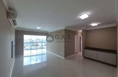 Aluguel de apartamento de alto padrão no Jardim Paulistano, Sorocaba-SP: 3 quartos, 2 suítes, 2 salas, 1 banheiro, 2 vagas de garagem, 100 m².