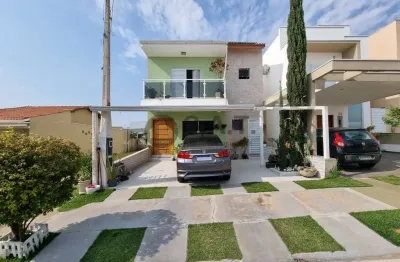Casa de alto padrão em condomínio no horto florestal, sorocaba-sp: 3 quartos, 3 suítes, 1 sala, 4 banheiros, 2 vagas de garagem, 150m².