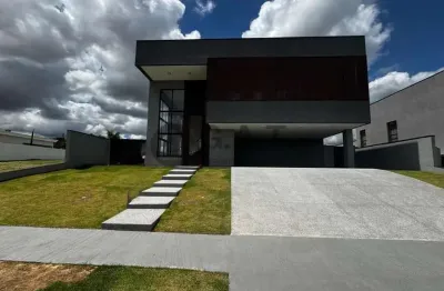 Luxuosa mansão em condomínio exclusivo em Sorocaba-SP, Jardim Residencial Saint Patrick: 5 quartos, 5 suítes, 3 salas, 7 banheiros, 9 vagas de garagem, 528m².