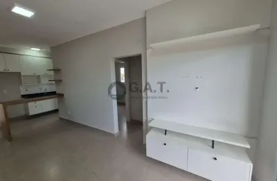 Apartamento para locação no Parque Campolim, Sorocaba-SP: 2 quartos, 2 salas, 1 banheiro, 1 vaga de garagem, 52,00 m² de área.