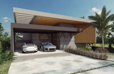 Venda de Casa em Condomínio de Luxo em Alphaville Nova Esplanada, Votorantim-SP: 4 quartos, 3 suítes, 3 salas, 4 vagas de garagem, 303m².