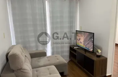 Apartamento de 2 dormitórios para locação no Parque Bela Vista, Votorantim-SP: 1 suíte, 2 salas, 1 vaga, 57m²