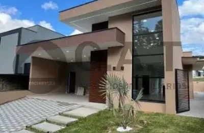 Casa em Condomínio em Cajuru do Sul - Sorocaba-SP  3 quartos, 1 suíte, 2 salas, 2 banheiros, 4 vagas - 205,36 m² de área