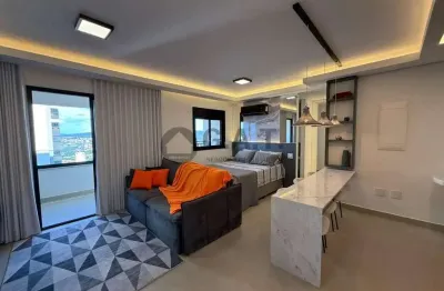 Apartamento para locação no Parque Campolim em Sorocaba-SP: 1 quarto, 1 vaga de garagem, 47m² de área!