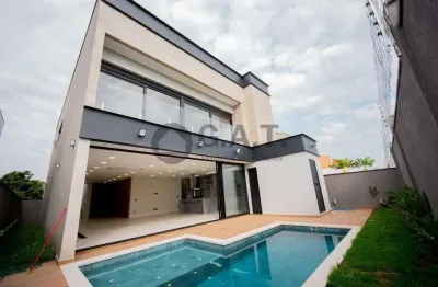 Casa em condomínio à venda em Alphaville Nova Esplanada, Votorantim-SP: 4 quartos, 4 suítes, 2 salas, 6 banheiros, 6 vagas, 400m².