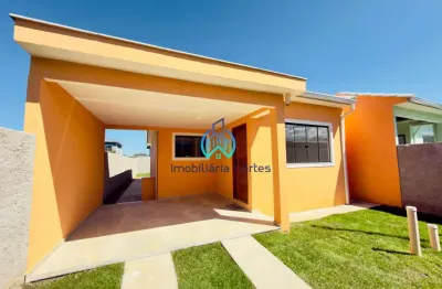 Casa em condomínio fechado com 2 quartos à venda na rua i, 10, cotia, guapimirim, 100 m2 por r$ 420.000