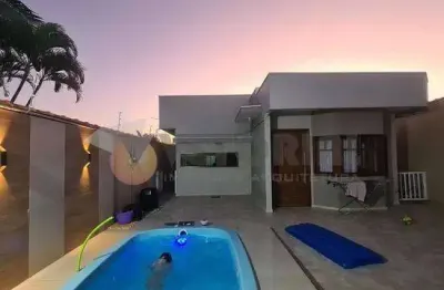 Casa com 3 dormitórios à venda, 195 m² no  porto novo - caraguatatuba/sp