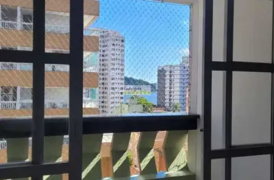 Apto com 2 dorms, 2 quadra da praia do gonzaguinha/sv