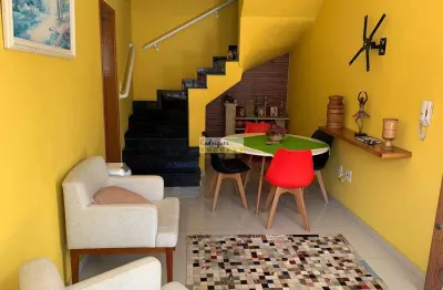 Sobrado de condomínio com 3 dorms, centro/sv - r$ 340 mil