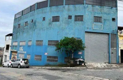 Galpão para alugar, 250 m² por r$ 6.600,00/mês - jardim cumbica - guarulhos/sp