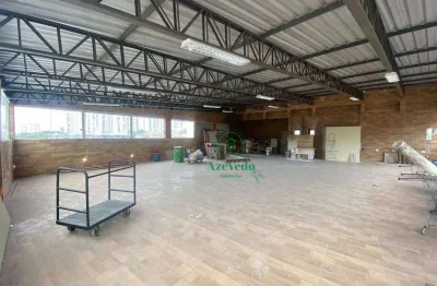 Galpão para alugar, 280 m² por r$ 4.200,00/mês - jardim baruch - guarulhos/sp