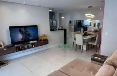 Apartamento com 2 dormitórios à venda, 83 m² por r$ 780.000,00 - jardim flor da montanha - guarulhos/sp