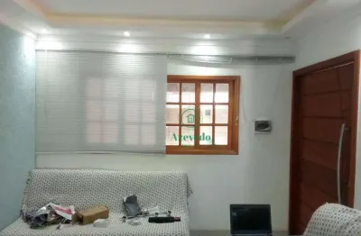 Sobrado com 3 dormitórios à venda, 177 m² por r$ 600.000,00 - jardim são paulo - guarulhos/sp