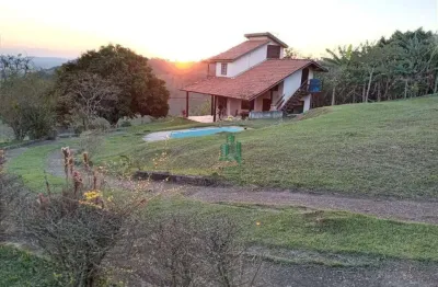 Chácara com 2 dormitórios à venda, 1870 m² por r$ 580.000,00 - estância santa maria do laranjal - atibaia/sp