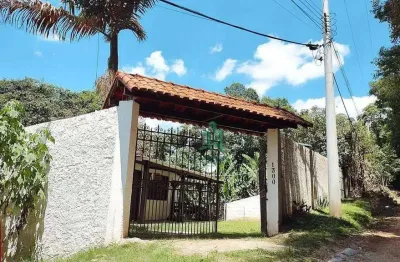 Chácara com 3 dormitórios à venda, 630 m² por r$ 430.000,00 - est santa maria do portão - atibaia/sp