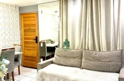 Apartamento com 2 dormitórios à venda, 53 m² por r$ 230.000,00 - pimentas - guarulhos/sp