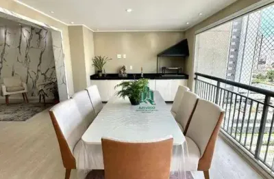 Apartamento com 3 dormitórios à venda, 135 m² por r$ 1.650.000,00 - jardim são judas tadeu - guarulhos/sp