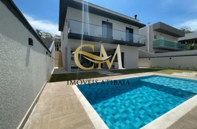 Casa em condomínio fechado com 3 quartos para alugar no Rio Abaixo, Atibaia 