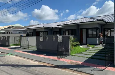 Lindíssima casa geminada - lot. novo  bela vista em palhoça/sc