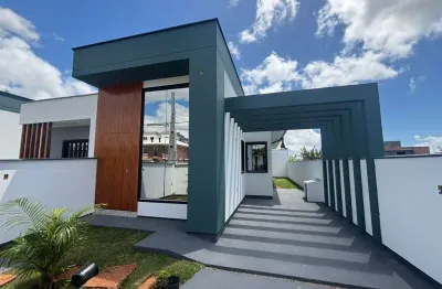 Excelente casa com projeto extraordinário: são 3 opções com terreno privativo no nova palhoça!