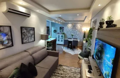 Apartamento alto padrão semimobiliado com duas vagas de garagem - pagani em palhoça/sc