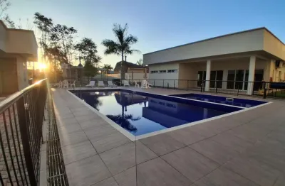 Apartamento térreo com bastante espaço - bairro são sebastião em palhoça/sc