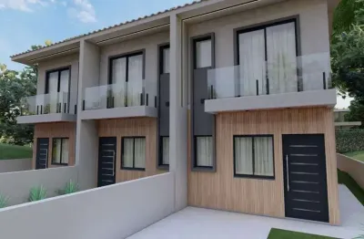 Moderno sobrado de 3 quartos (1 suíte) e alto padrão no aririú em palhoça/sc!