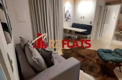 Flat com 1 quarto à venda na Avenida Rouxinol, 174, Moema, São Paulo