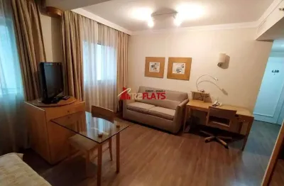 Flat com 1 quarto para alugar na Rua Oscar Freire, 1948, Pinheiros, São Paulo