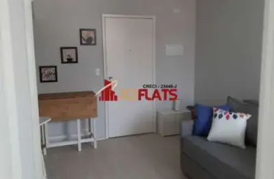 Flat com 1 quarto à venda na Avenida Miruna, 399, Moema, São Paulo