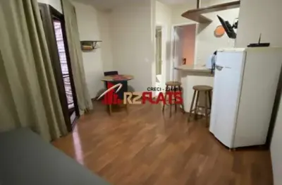 Flat com 1 quarto para alugar na Avenida Rouxinol, 174, Moema, São Paulo