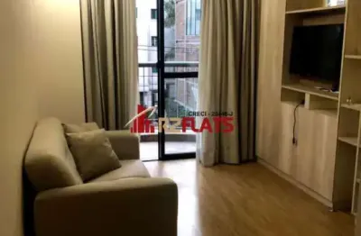 Flat com 1 quarto para alugar na Rua Jerônimo da Veiga, 248, Itaim Bibi, São Paulo