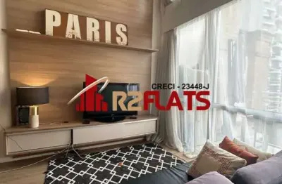 Flat com 2 quartos à venda na Rua Flórida, 1790, Brooklin, São Paulo