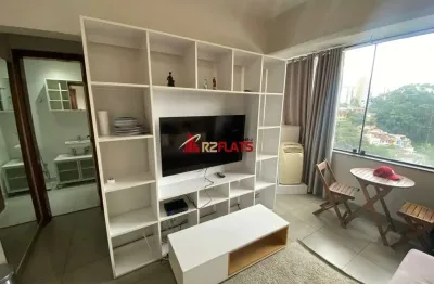 Flat com 1 quarto para alugar na Rua Doutor Chibata Miyakoshi, 183, Morumbi, São Paulo